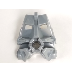Bionicle Head Connector Block 3 x 4 x 1 2/3 - Pearl Light Gray