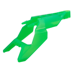 Bionicle Head Connector Block Eye/Brain Stalk (Vahki) - Trans-Green