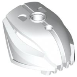 Bionicle Head, Rahkshi - White