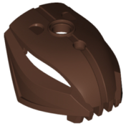 Bionicle Head, Rahkshi - Pearl Brown