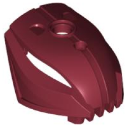 Bionicle Head, Rahkshi - Dark Red