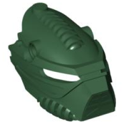Bionicle Head, Toa Hordika Vakama - Dark Green
