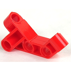 Bionicle Matoran Back, Liftarm 4 x 4 x 2 - Red
