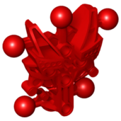 Bionicle Matoran Torso, Av-Matoran Type 1 - Red