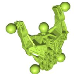 Bionicle Matoran Torso, Av-Matoran Type 2 - Lime