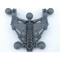 Bionicle Matoran Torso, Av-Matoran Type 2 - Dark Bluish Gray