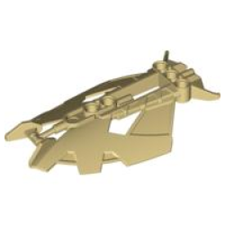 Bionicle Panel / Shield (Axalara T9) - Tan