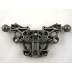 Bionicle Piraka Torso with 2 Ball Joint - Pearl Dark Gray