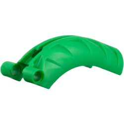 Bionicle Rahkshi Back Cover with Groove - Pearl Green