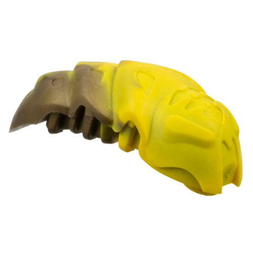 Деталь LEGO kraata1 Bionicle Rahkshi Kraata Stage 1 with Marbled Pattern (list head color, describe the rest) - Yellow