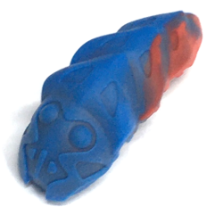 Bionicle Rahkshi Kraata Stage 2 with Marbled Pattern (list head color, describe the rest) - Blue Bionicle Rahkshi Kraata Stage 2 with Marbled Pattern (list head color, describe the rest) - Blue