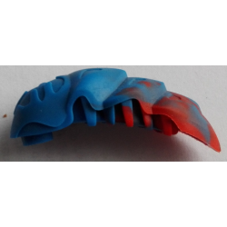 Bionicle Rahkshi Kraata Stage 3 with Marbled Pattern (list head color, describe the rest) - Blue Bionicle Rahkshi Kraata Stage 3 with Marbled Pattern (list head color, describe the rest) - Blue