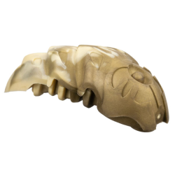 Bionicle Rahkshi Kraata Stage 3 with Marbled Pattern (list head color, describe the rest) - Flat Dark Gold Bionicle Rahkshi Kraata Stage 3 with Marbled Pattern (list head color, describe the rest) - Flat Dark Gold