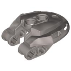 Bionicle Shoulder Armor, Matoro Mahri - Pearl Light Gray