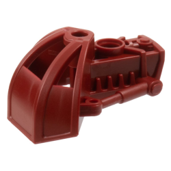 Bionicle Shoulder Armor, Toa Metru - Dark Red