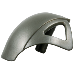 Bionicle Shoulder Armor, Toa Nuva - Pearl Dark Gray