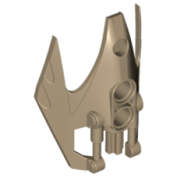 Bionicle Shoulder Armor, Vorox - Dark Tan Bionicle Shoulder Armor, Vorox - Dark Tan