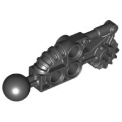 Bionicle Toa Hordika Arm Lower Section with Ball Joint - Black Bionicle Toa Hordika Arm Lower Section with Ball Joint - Black