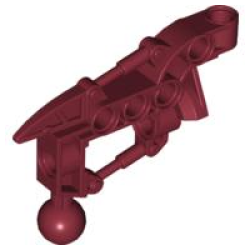 Bionicle Toa Hordika Arm Upper Section with Ball Joint - Dark Red Bionicle Toa Hordika Arm Upper Section with Ball Joint - Dark Red