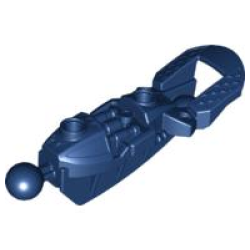 Bionicle Toa Inika Leg Lower Section - Dark Blue Bionicle Toa Inika Leg Lower Section - Dark Blue