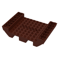 Boat, Hull Small Middle 8 x 12 - Brown Boat, Hull Small Middle 8 x 12 - Brown