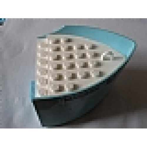 Деталь LEGO x145c02 Boat, Hull Smooth Bow 5 x 6 x 3 1/3 with White Deck - Maersk Blue