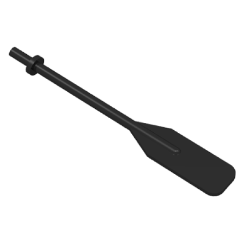 Деталь LEGO 4794b Boat, Oar with Bar Handle - Black