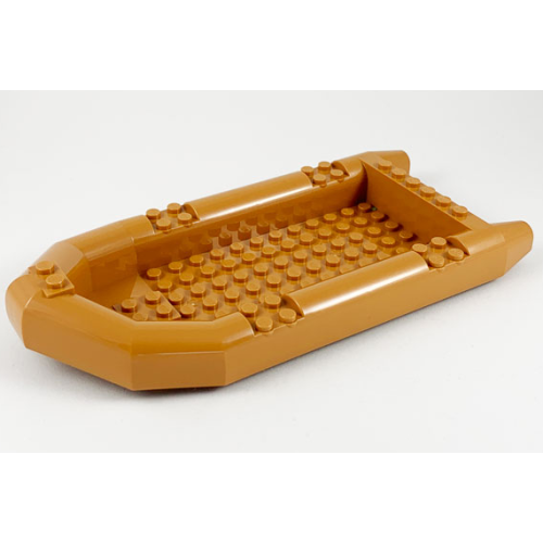 Деталь LEGO 62812 Boat, Rubber Raft, Large - Medium Nougat