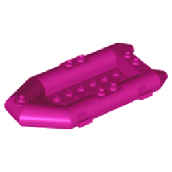 Boat, Rubber Raft, Small - Magenta Boat, Rubber Raft, Small - Magenta