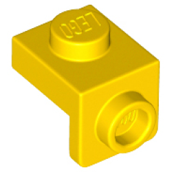 Bracket 1 x 1 - 1 x 1 - Yellow