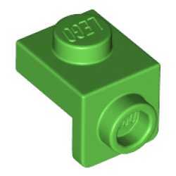 Bracket 1 x 1 - 1 x 1 - Bright Green