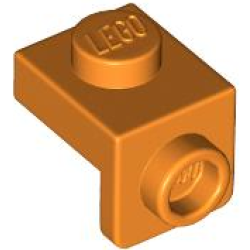 Bracket 1 x 1 - 1 x 1 - Orange
