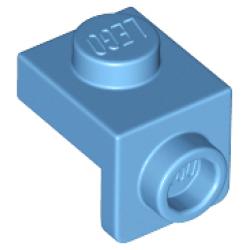 Bracket 1 x 1 - 1 x 1 - Medium Blue