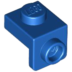 Bracket 1 x 1 - 1 x 1 - Blue