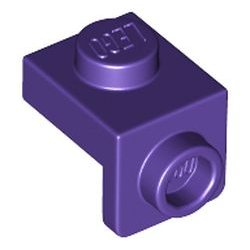 Bracket 1 x 1 - 1 x 1 - Dark Purple