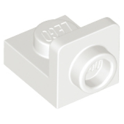 Bracket 1 x 1 - 1 x 1 Inverted - White