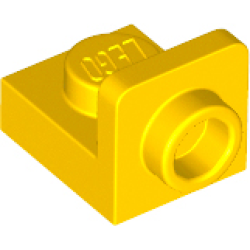 Bracket 1 x 1 - 1 x 1 Inverted - Yellow