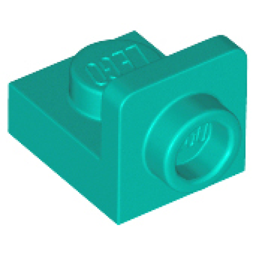 Деталь LEGO 36840 Bracket 1 x 1 - 1 x 1 Inverted - Dark Turquoise