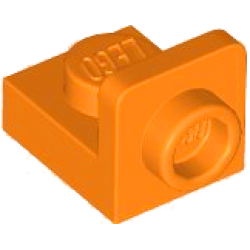 Bracket 1 x 1 - 1 x 1 Inverted - Orange
