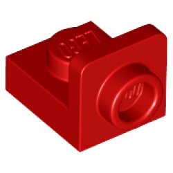Bracket 1 x 1 - 1 x 1 Inverted - Red