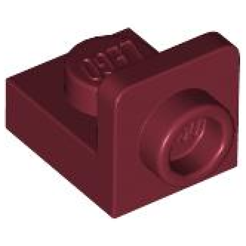 Деталь LEGO 36840 Bracket 1 x 1 - 1 x 1 Inverted - Dark Red