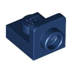Bracket 1 x 1 - 1 x 1 Inverted - Dark Blue