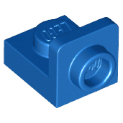 Bracket 1 x 1 - 1 x 1 Inverted - Blue