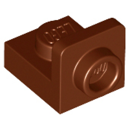 Деталь LEGO 36840 Bracket 1 x 1 - 1 x 1 Inverted - Reddish Brown