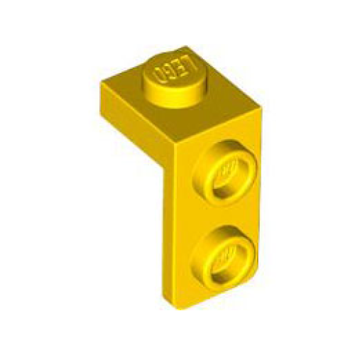 Деталь LEGO 79389 Bracket 1 x 1 - 1 x 2 - Yellow