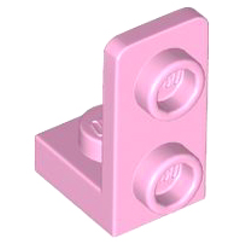Деталь LEGO 73825 Bracket 1 x 1 - 1 x 2 Inverted - Bright Pink
