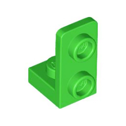Bracket 1 x 1 - 1 x 2 Inverted - Bright Green