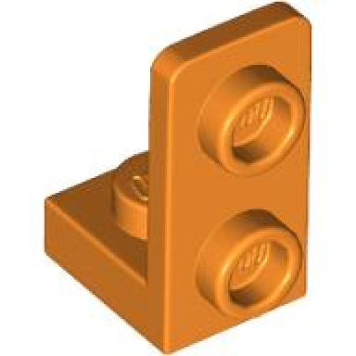 Деталь LEGO 73825 Bracket 1 x 1 - 1 x 2 Inverted - Orange