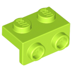 Bracket 1 x 2 - 1 x 2 - Lime