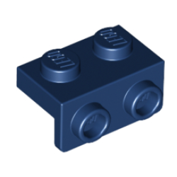 Bracket 1 x 2 - 1 x 2 - Dark Blue